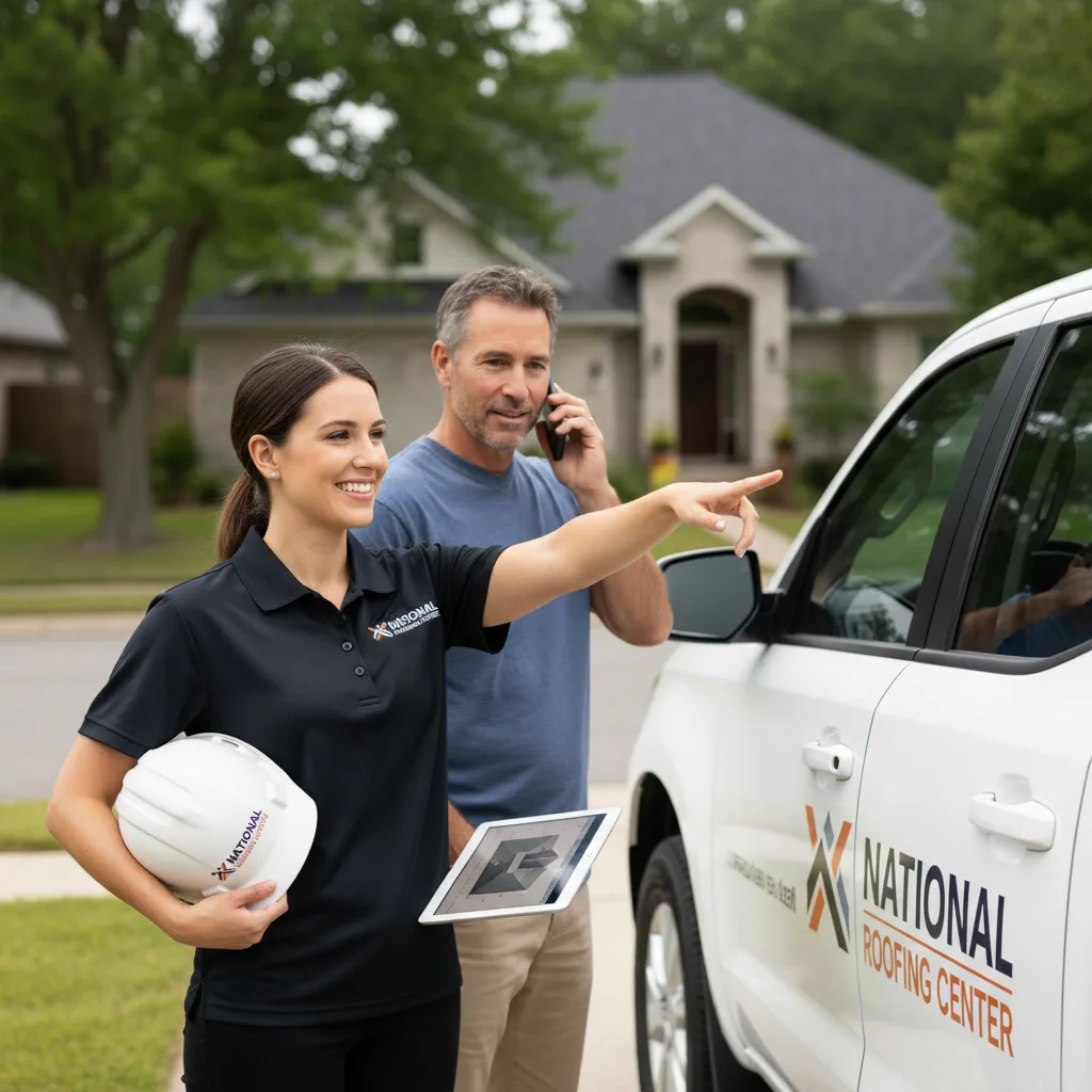 National Roofing Center customer support in Colleyville